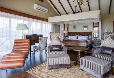 Luxurious appointed safari suites