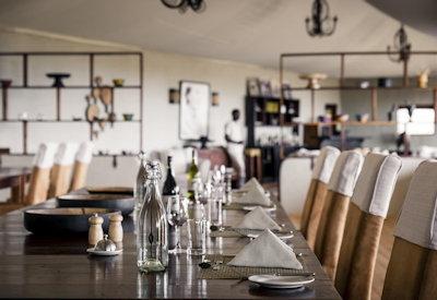 Typical Sanctuary dinning area