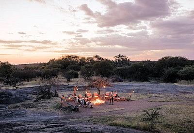 Private dinners and fire pit drinks