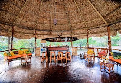 Main bar at at camp