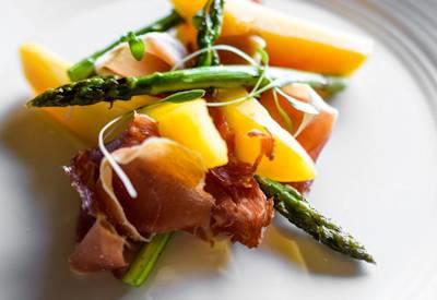 Fine dining at tented camp