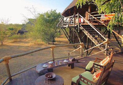Siwandu and her views of the bushveld