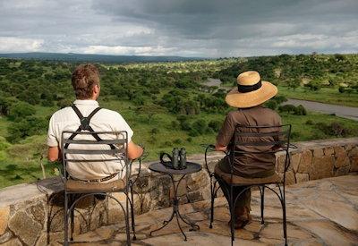 Views from the lodge and verandah are stunning