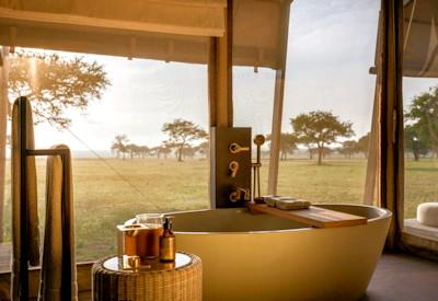 Singita Sabora Tented Camp Best Bath