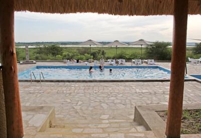 Spacious pool area makes for great fun