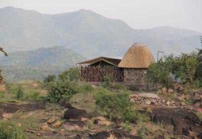 Views of the distant mountain ranges