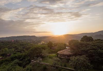Overlooking the famed Kyambura Gorge ecosystem
