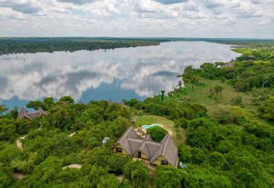 Breathtaking views out over the Nile Rver