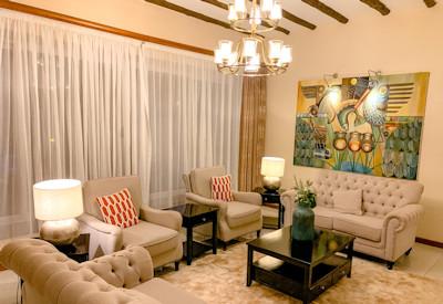 Lounge area is delightful and relaxing