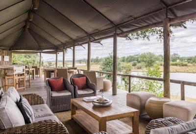 Lounge and dining area offering three course plated dinner