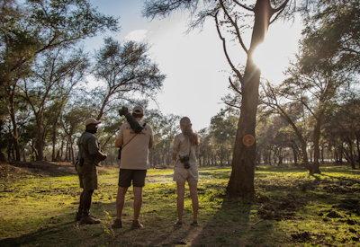 Walking safaris in Lower Zambezi National Park
