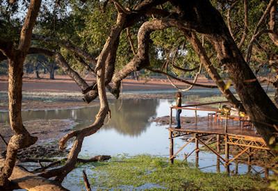 Views of the Big Lagoon from the camp