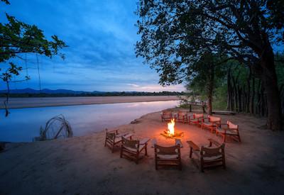 A stunning camp with stunning views