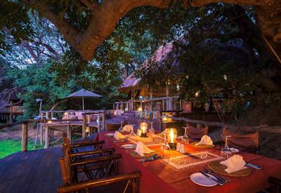 Dining in a remote