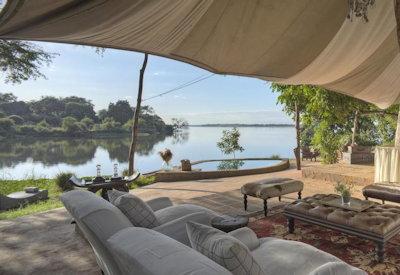 Chongwe River and Zambezi River with private dining options