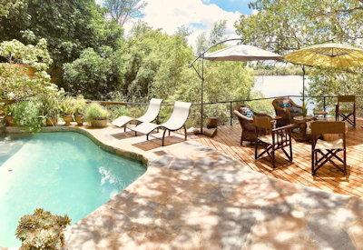 Swimming pool at River Lodge