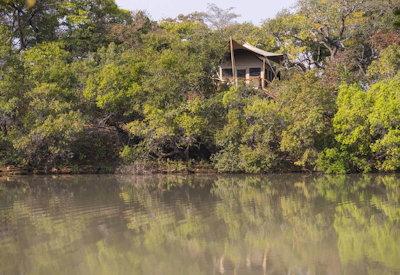 A bush camp in wild Kafue