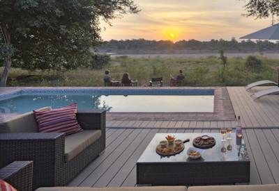 Private pool for guests only