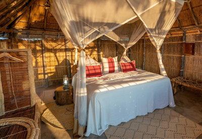 Thatched bedrooms