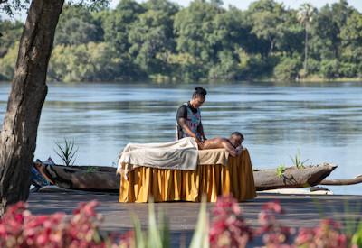 Zambezi accommodation features spa fitness center