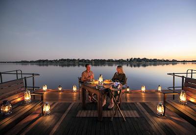 Sweeping panoramic view and private dinner