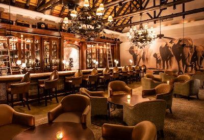 Hotel bar area