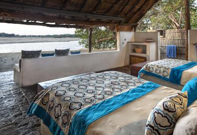 Four en suite chalets with two double beds