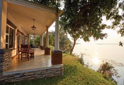 On banks of Zambezi River