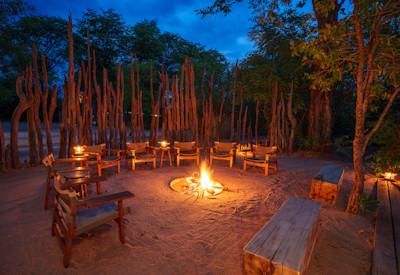 Boma area with eminently peaceful surrounds