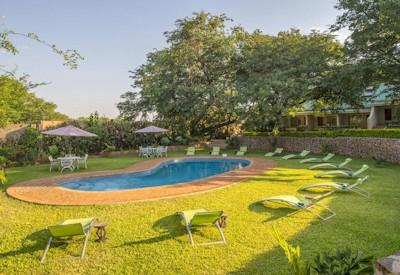 Easy access to the amazing gardens and swimming pool