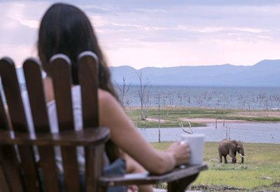 Views of Lake Kariba from Changa
