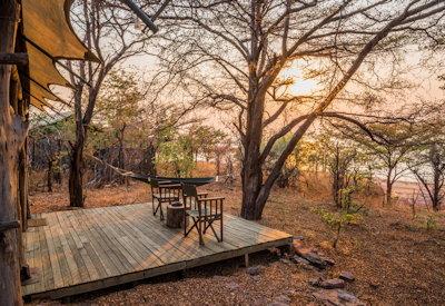Wooden viewing decks