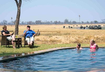 Perfect pool next to waterhole