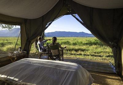 Panoramic Zambezi river views