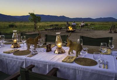 An Outdoor dining experience