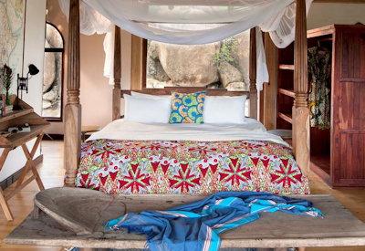 Large luxurious bedrooms