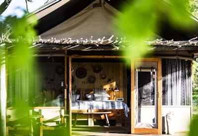 Private tented safari suites