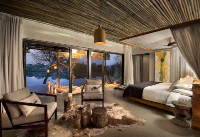 Victoria Falls luxurious bedrooms
