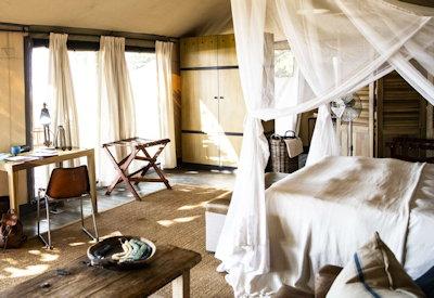 Luxury suites in the Mana Pools