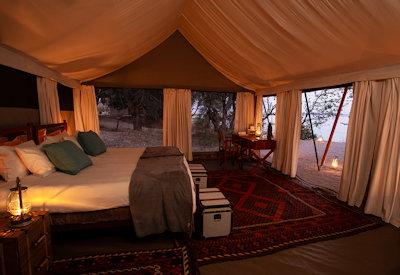 Classic safari tented suite