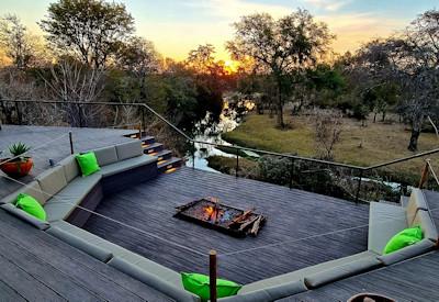 Views out over the Victoria Falls National Ppark