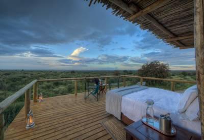 Star beds at Dinaka Camp