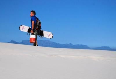 Sand-boarding