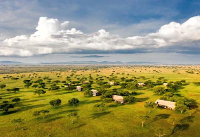 The remote Singita Sabora Tented Camp