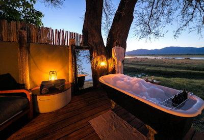 Ruckomechi Camp best bath