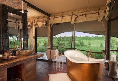 Best bath at Somalisa Camp