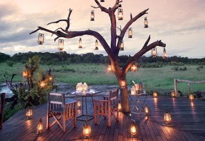 honeymoons and romantic moments at Somalisa Expeditions Camp