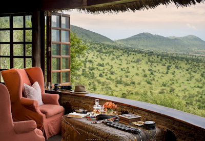 andBeyond Klein's Camp sweeping Serengeti Masai Mara valley views Tanzania