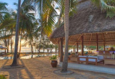 Bluebay Beach Resort thatched lounge freshwater pool Jacuzzi Oasis Spa Zanzibar