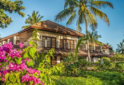 Breezes Beach Club classic Zanzibar island resort lush gardens private beach Tanzania